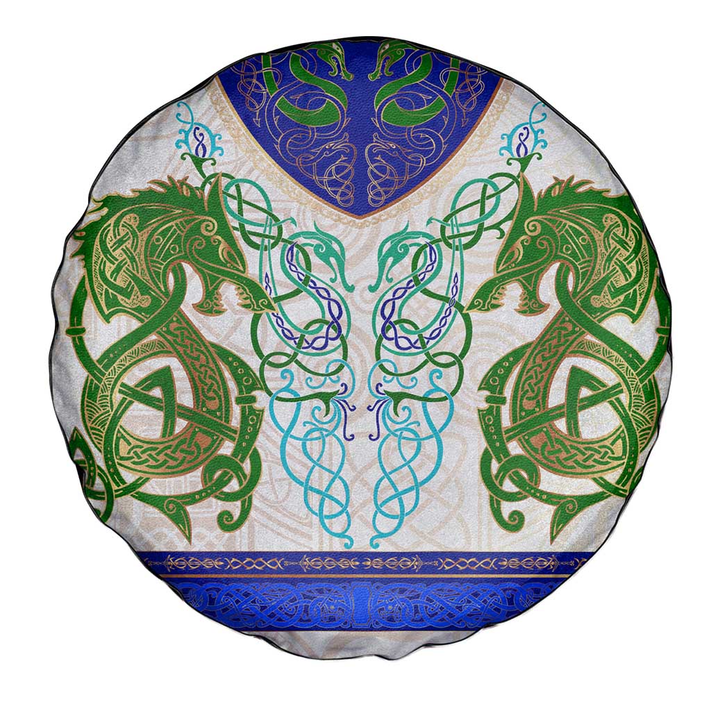 Dragon Celtic Knot Spare Tire Cover - Wonder Print Shop