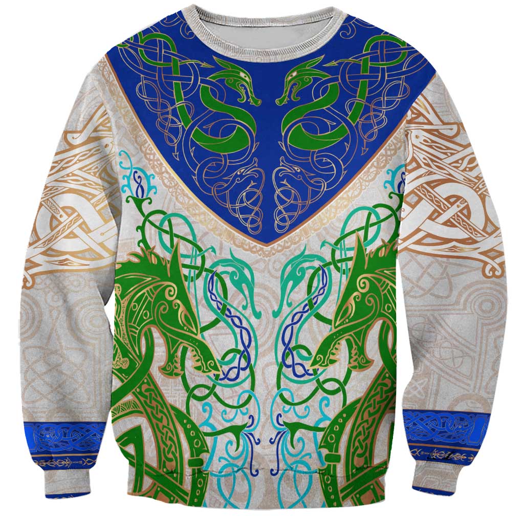 Dragon Celtic Knot Sweatshirt - Wonder Print Shop