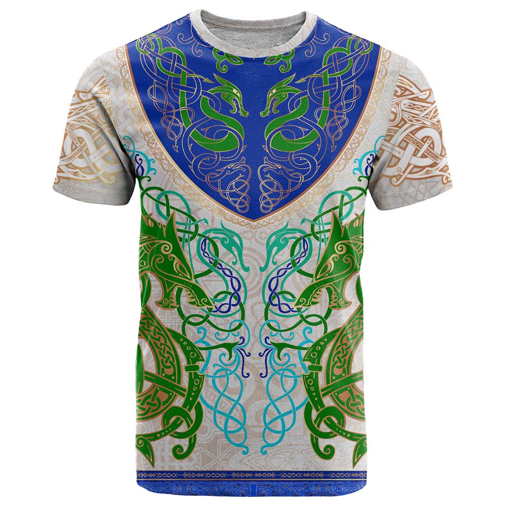 Dragon Celtic Knot T Shirt - Wonder Print Shop