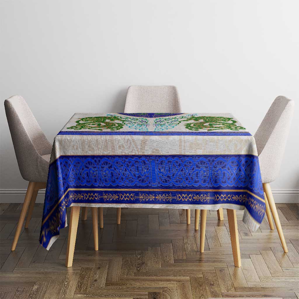 Dragon Celtic Knot Tablecloth - Wonder Print Shop