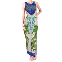 Dragon Celtic Knot Tank Maxi Dress - Wonder Print Shop