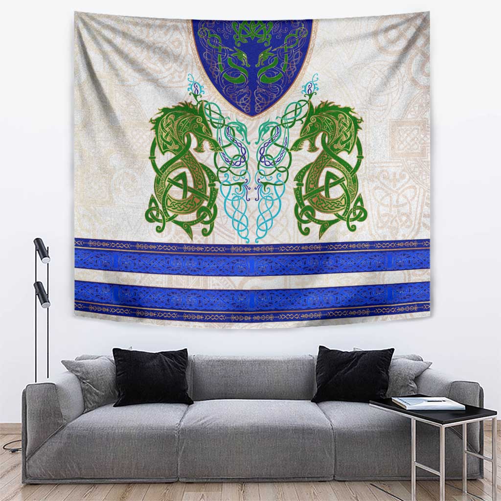 Dragon Celtic Knot Tapestry - Wonder Print Shop