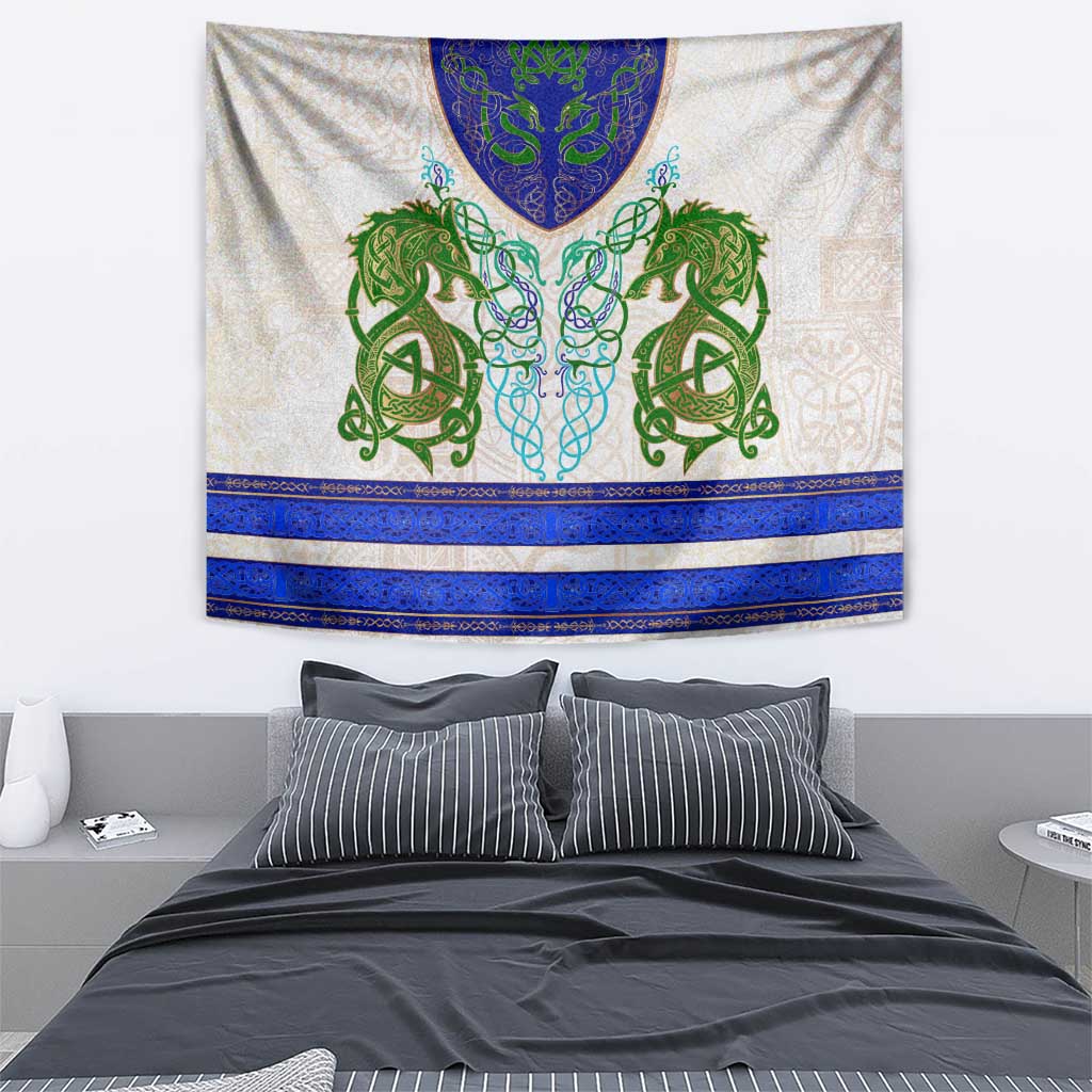 Dragon Celtic Knot Tapestry - Wonder Print Shop