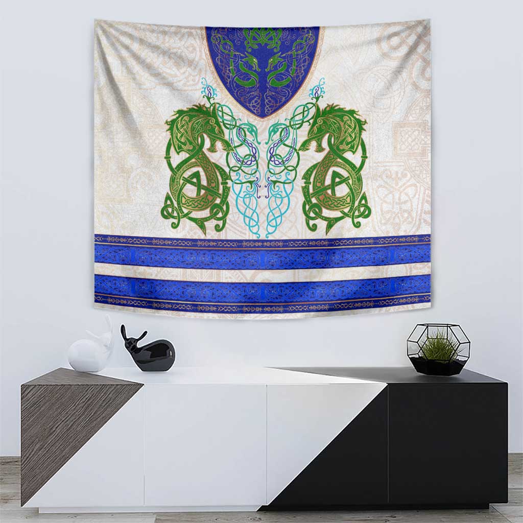 Dragon Celtic Knot Tapestry - Wonder Print Shop