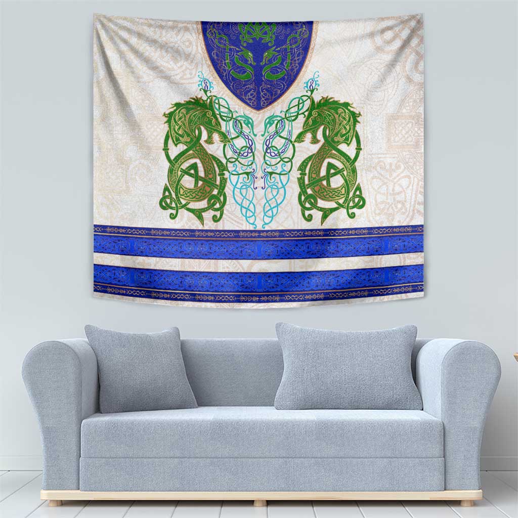 Dragon Celtic Knot Tapestry - Wonder Print Shop