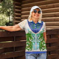 Dragon Celtic Knot Women Polo Shirt - Wonder Print Shop