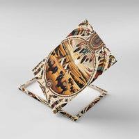 Native American Life Canvas Wall Art Teepee Village With Buffalo Bison - Wonder Print Shop