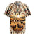 Native American Life Rugby Jersey Teepee Village With Buffalo Bison - Wonder Print Shop