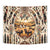Native American Life Tapestry Teepee Village With Buffalo Bison - Wonder Print Shop