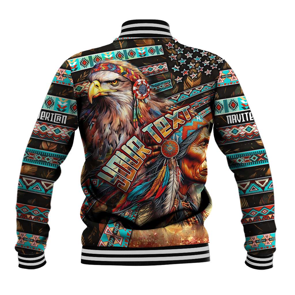 American Indian Warrior Chiefs Baseball Jacket - Wonder Print Shop