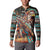American Indian Warrior Chiefs Button Sweatshirt - Wonder Print Shop