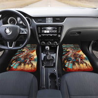 American Indian Warrior Chiefs Car Mats - Wonder Print Shop