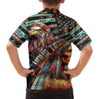 American Indian Warrior Chiefs Family Matching Puletasi and Hawaiian Shirt - Wonder Print Shop