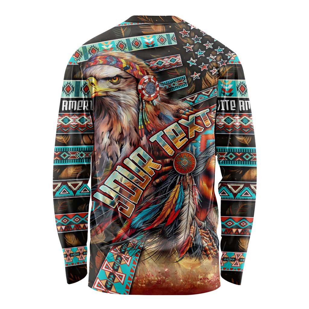 American Indian Warrior Chiefs Long Sleeve Shirt - Wonder Print Shop