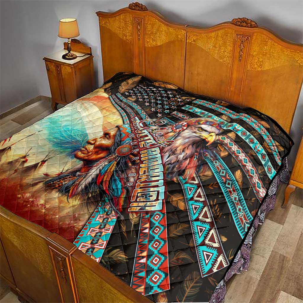 American Indian Warrior Chiefs Quilt - Wonder Print Shop
