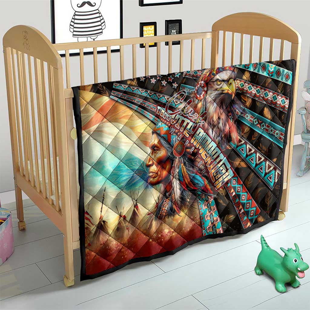 American Indian Warrior Chiefs Quilt - Wonder Print Shop
