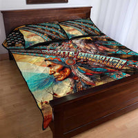 American Indian Warrior Chiefs Quilt Bed Set - Wonder Print Shop