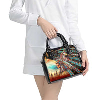 American Indian Warrior Chiefs Shoulder Handbag