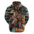 American Indian Warrior Chiefs Zip Hoodie - Wonder Print Shop