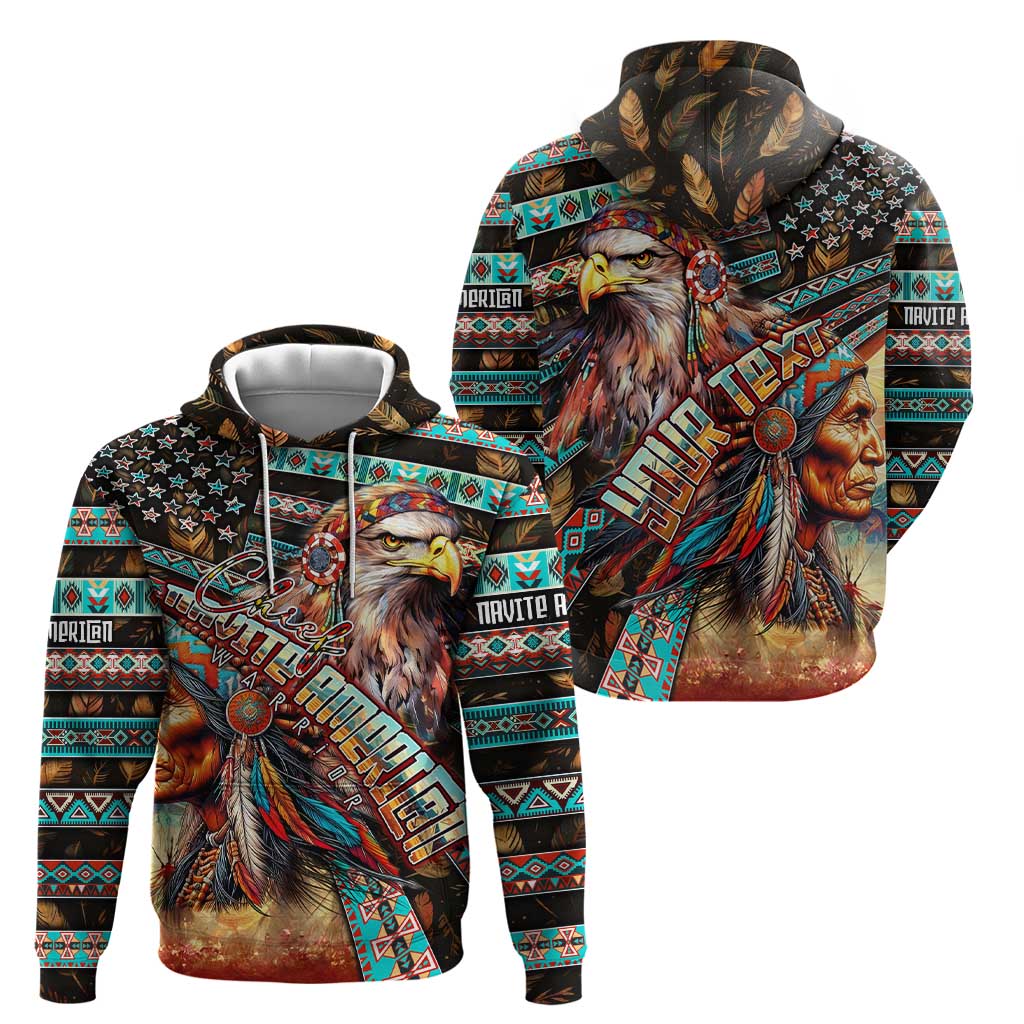 American Indian Warrior Chiefs Zip Hoodie - Wonder Print Shop