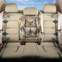 Native American Wolf Dreamcatcher Back Car Seat Cover Vintage Style - Wonder Print Shop