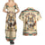 Native American Wolf Dreamcatcher Couples Matching Summer Maxi Dress and Hawaiian Shirt Vintage Style - Wonder Print Shop