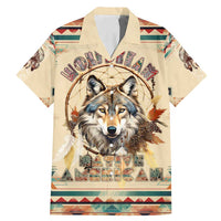 Native American Wolf Dreamcatcher Family Matching Mermaid Dress and Hawaiian Shirt Vintage Style - Wonder Print Shop
