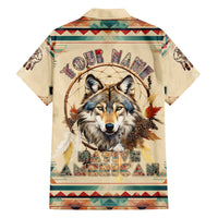 Native American Wolf Dreamcatcher Family Matching Puletasi and Hawaiian Shirt Vintage Style - Wonder Print Shop