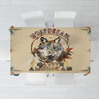 Native American Wolf Dreamcatcher Tablecloth Vintage Style - Wonder Print Shop