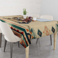 Native American Wolf Dreamcatcher Tablecloth Vintage Style - Wonder Print Shop