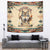 Native American Wolf Dreamcatcher Tapestry Vintage Style - Wonder Print Shop