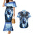 Native American Wolf And Eagle Couples Matching Mermaid Dress and Hawaiian Shirt Thunder Style - Wonder Print Shop