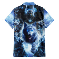 Native American Wolf And Eagle Family Matching Summer Maxi Dress and Hawaiian Shirt Thunder Style - Wonder Print Shop