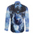 Native American Wolf And Eagle Family Matching Tank Maxi Dress and Hawaiian Shirt Thunder Style - Wonder Print Shop