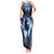 Native American Wolf And Eagle Tank Maxi Dress Thunder Style - Wonder Print Shop