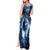 Native American Wolf And Eagle Tank Maxi Dress Thunder Style - Wonder Print Shop