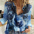 Native American Wolf And Eagle Women Casual Shirt Thunder Style - Wonder Print Shop
