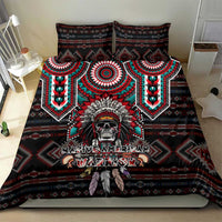 Native American Indian Warrior Skull Bedding Set - Wonder Print Shop