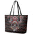Native American Indian Warrior Skull Leather Tote Bag - Wonder Print Shop
