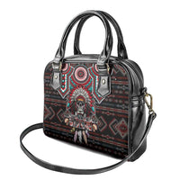 Native American Indian Warrior Skull Shoulder Handbag