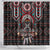Native American Indian Warrior Skull Shower Curtain