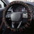 Native American Indian Warrior Skull Steering Wheel Cover - Wonder Print Shop