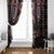 Native American Indian Warrior Skull Window Curtain - Wonder Print Shop