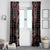 Native American Indian Warrior Skull Window Curtain - Wonder Print Shop
