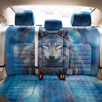 Beautiful Native American Wolf Back Car Seat Cover Galaxy Art - Wonder Print Shop