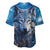 Beautiful Native American Wolf Baseball Jersey Galaxy Art - Wonder Print Shop