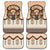 Native American Car Mats Buffalo Skull - Wonder Print Shop