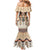 Native American Mermaid Dress Buffalo Skull - Wonder Print Shop