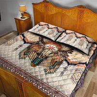 Native American Quilt Bed Set Buffalo Skull - Wonder Print Shop