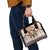 Native American Shoulder Handbag Buffalo Skull